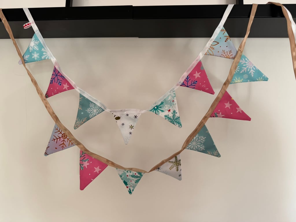 Christmas mini bunting 