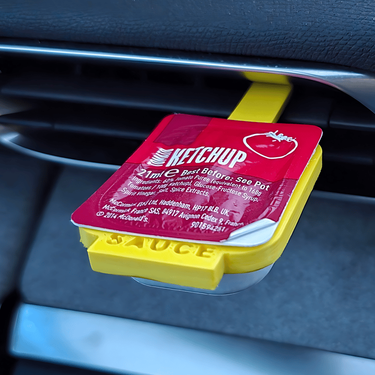 Sauce Holder: Car Vent Sauce Holder, Dip Holder, Cool Car Accessories, Car Gift