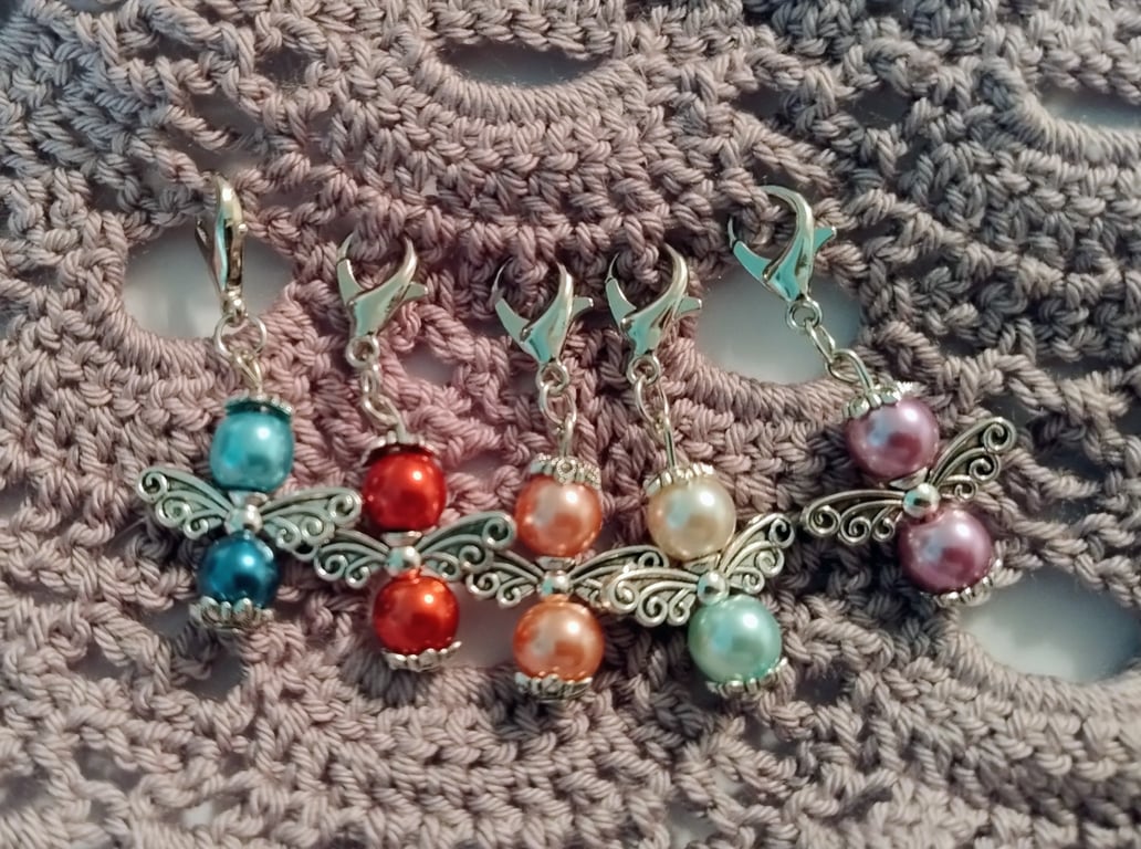 Guardian Angel Stitch Markers