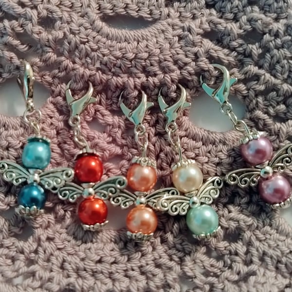 Guardian Angel Stitch Markers