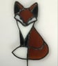 Red Fox. Stained glass. - Image 2