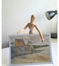  Art print of Cawsand Beach Cornwall from original watercolour painting A4 - Image 5