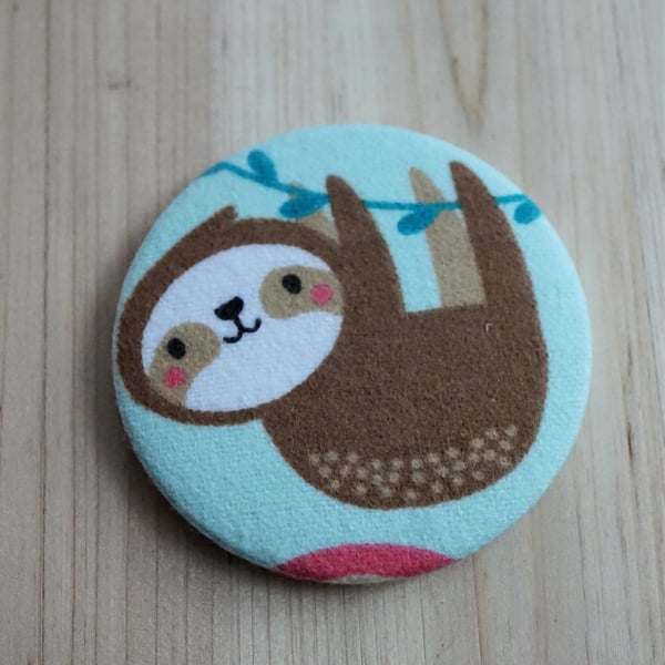 Sloth Pocket Mirror