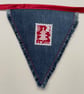 Denim Christmas Bunting with Scandi motifs - Image 5
