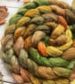 Menhir Spinning Fibre 100g Lammas Leaves - Image 2