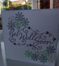 Lilac get well soon card - Image 1