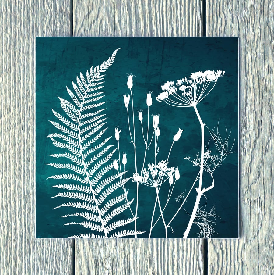 Amanda's Garden, Greetings Card