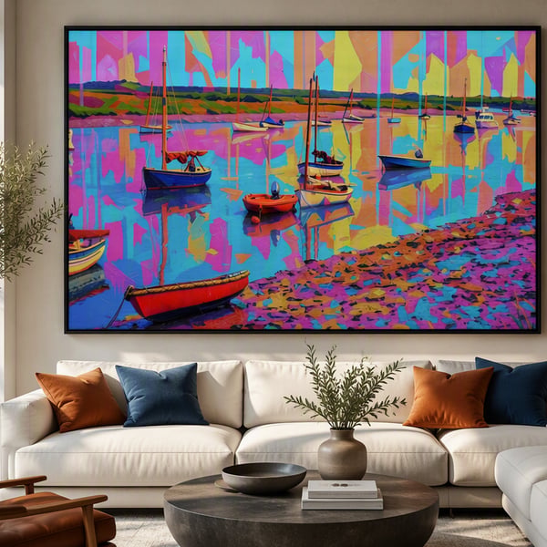 Printable Download of Boats North Norfolk Coast 
