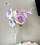 Crochet Flower Bouquet Lilac Flower 