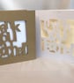Thank you teacher blank cards with insert, handmade blank cards. - Image 1