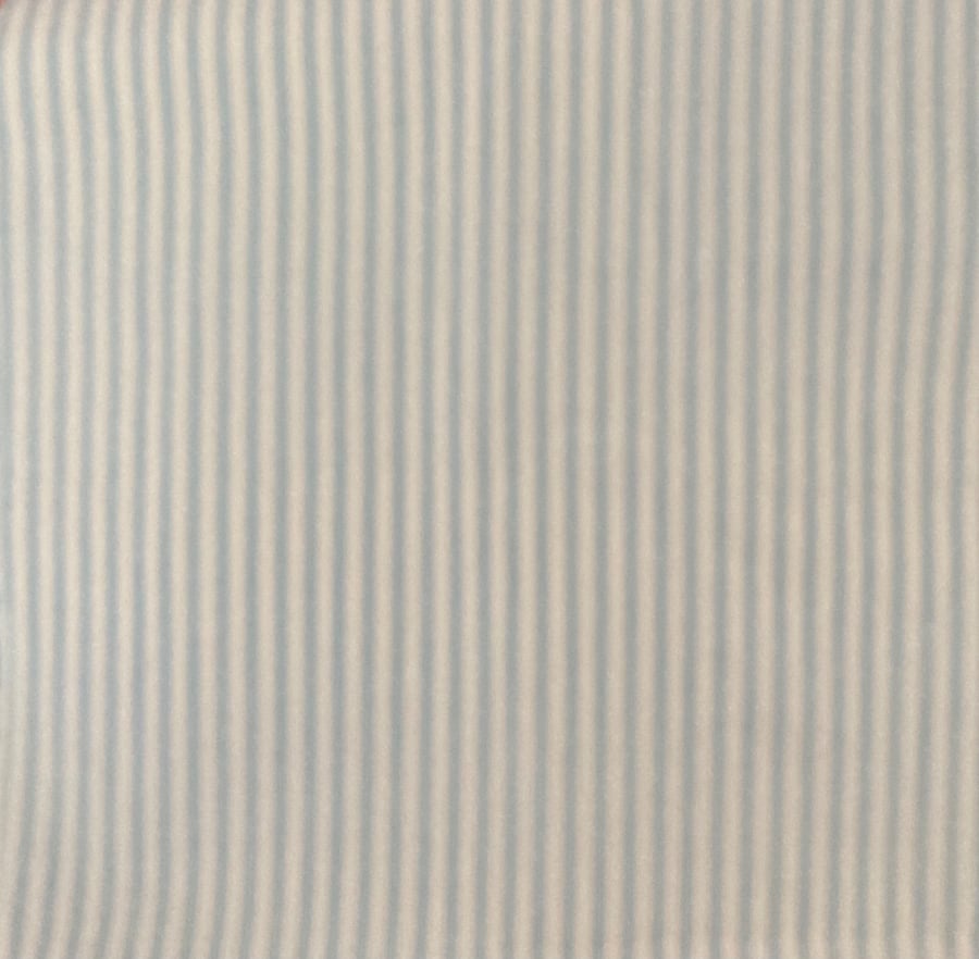 Blue Striped Ticking Fabric