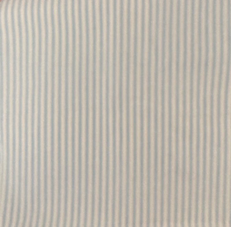 Blue Striped Ticking Fabric