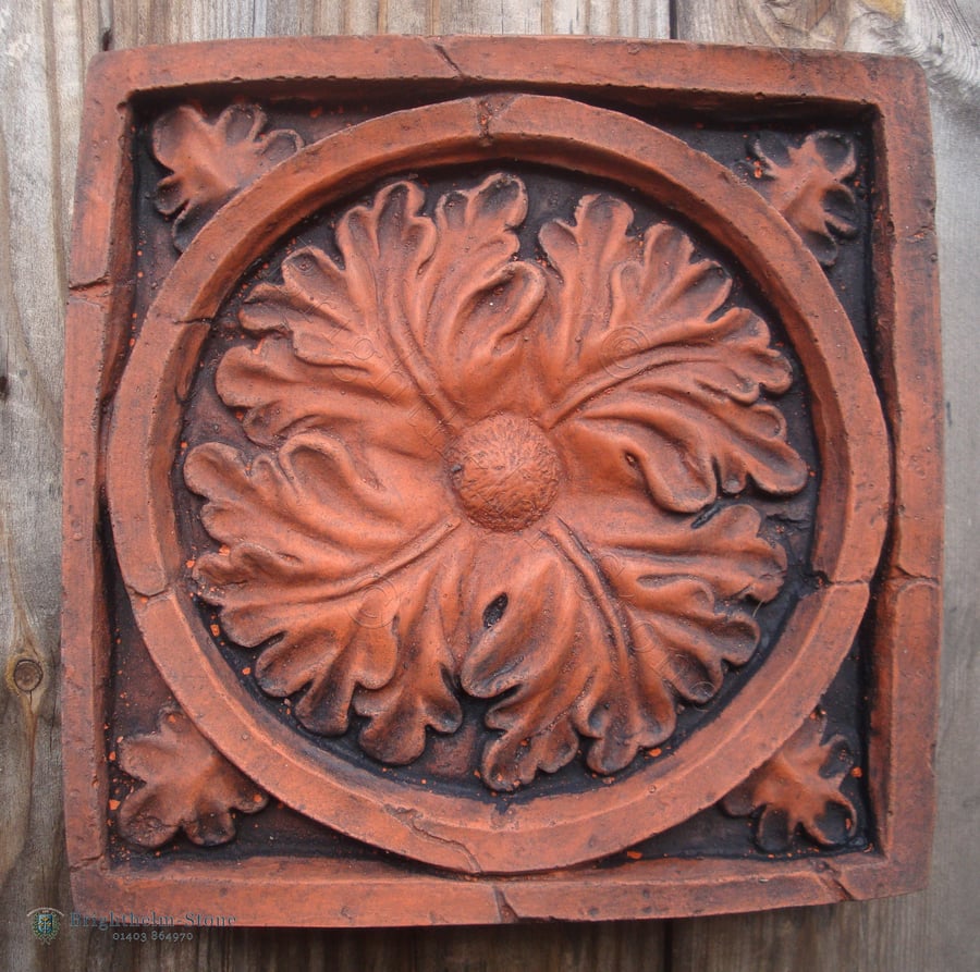 Gothic Oak Leaf Decorative brick 