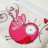 peace dove coin purse