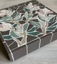  Original Floral Art - Willow Mosaic Wall Plaque in Anthracite  - Image 7