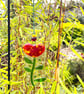 Red Love Heart suncatcher - Image 4