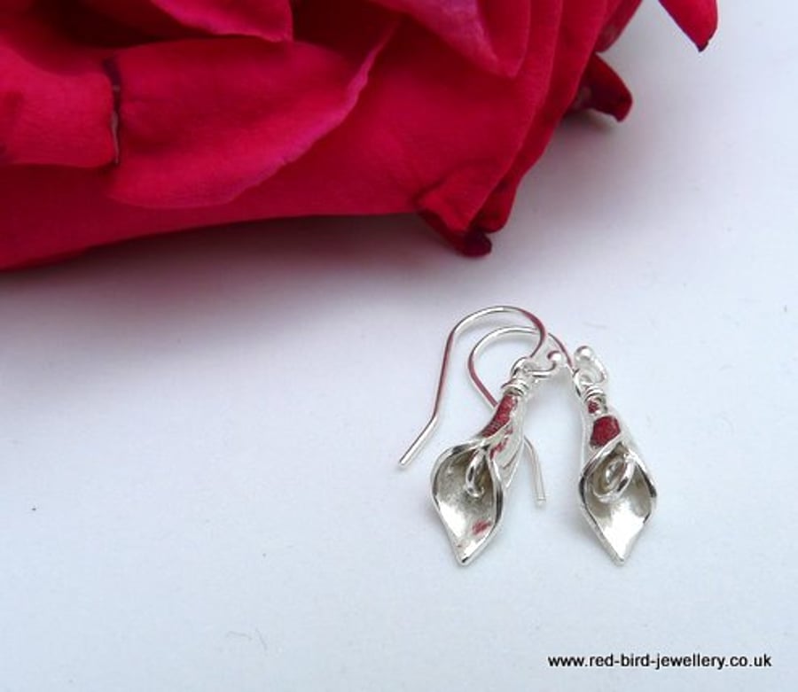 Arum or Calla Lily Earrings