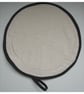Aga Hob Lid Mats Chef Pads Covers Pair With Loops Surface Saver Black Art Deco - Image 4
