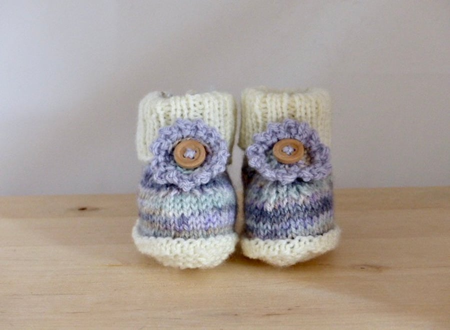 Hand Knitted Booties