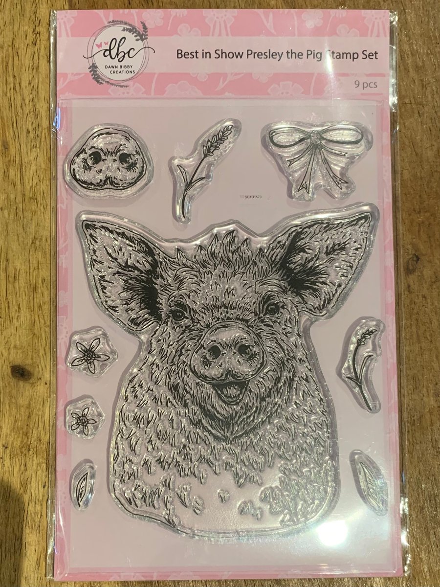Dawn Bibby Best in Show Pig Stamp Set