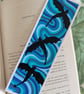 Handmade Blue Swirl Dragon Bookmark - Image 2