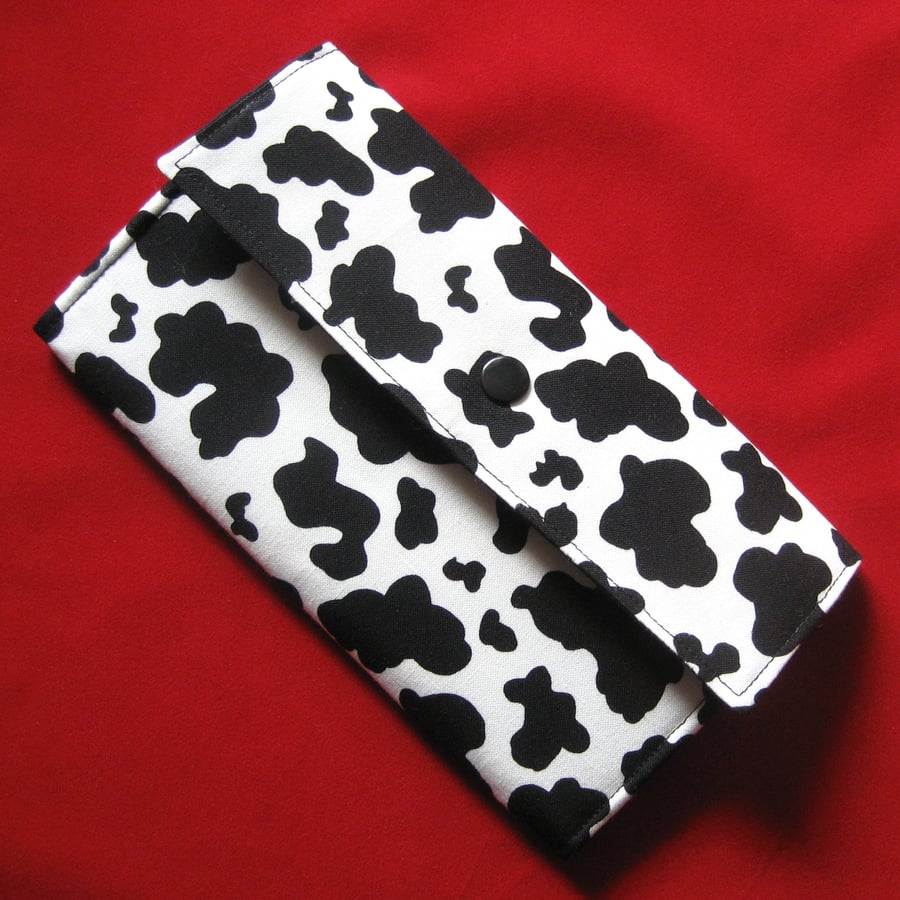 Cow Print Fabric Purse