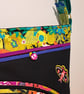 Handbag with colorful flowers and butterflies  - Image 10