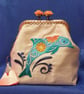 The Flower Power Dolphin Coin Purse