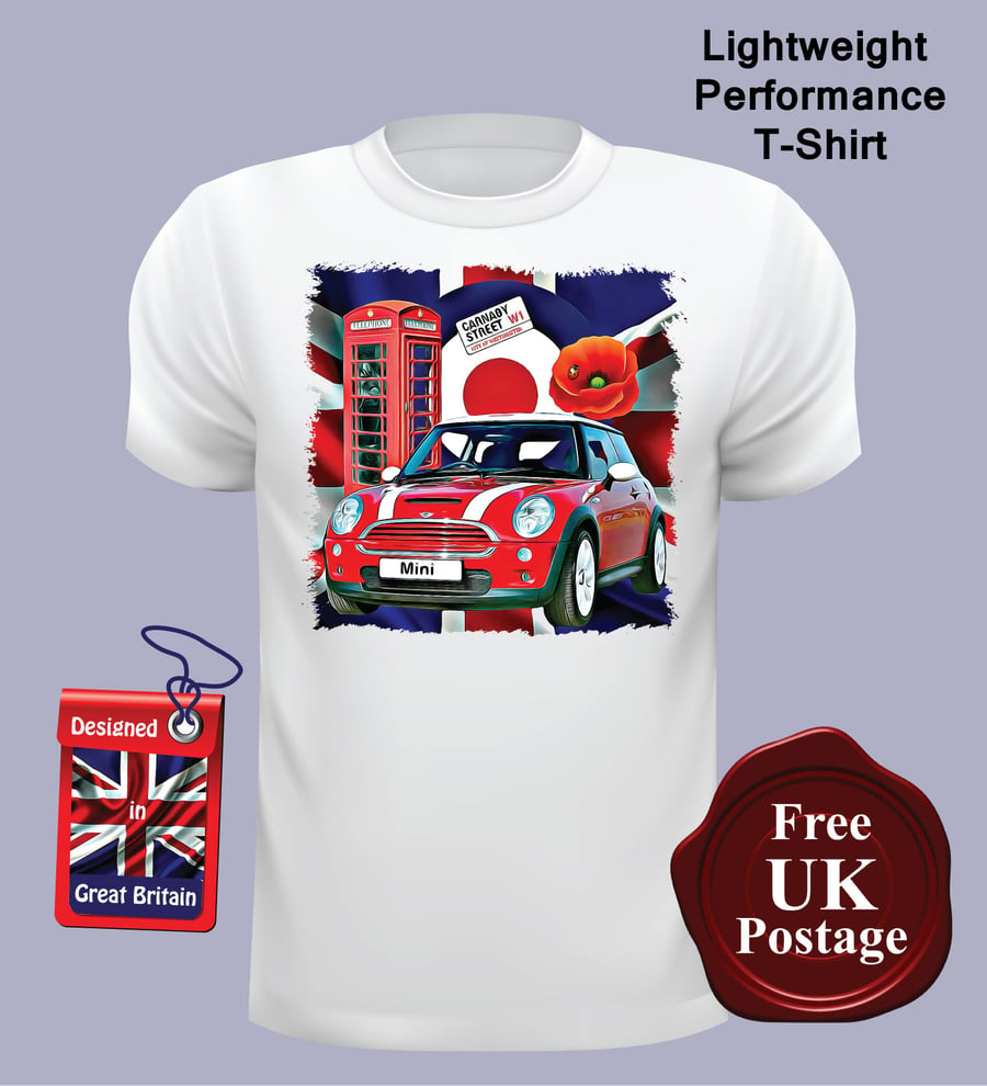 New Mini Cooper T Shirt, Mens T Shirt, Choose Your Size