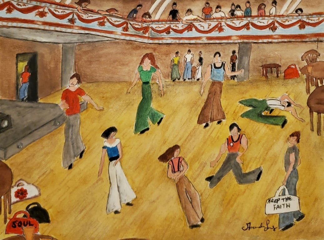 The Chosen Few 1975, Keep The Faith Wigan Casino Nostalgic Northern Soul Print 