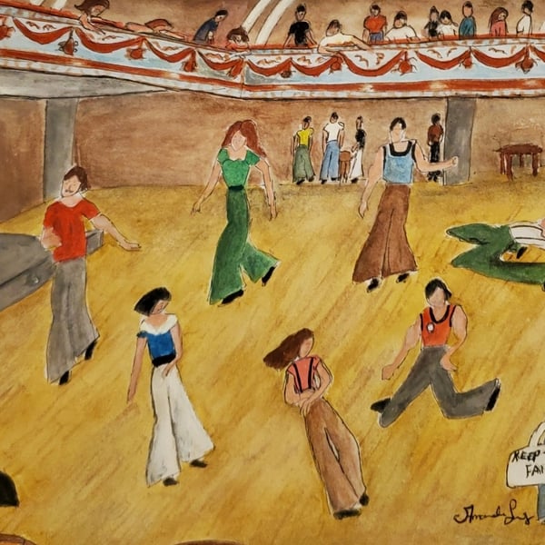The Chosen Few 1975, Keep The Faith Wigan Casino Nostalgic Northern Soul Print 