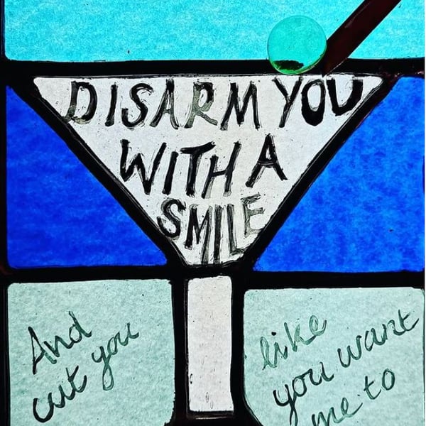 Contemporary Stained Glass - Disarm 