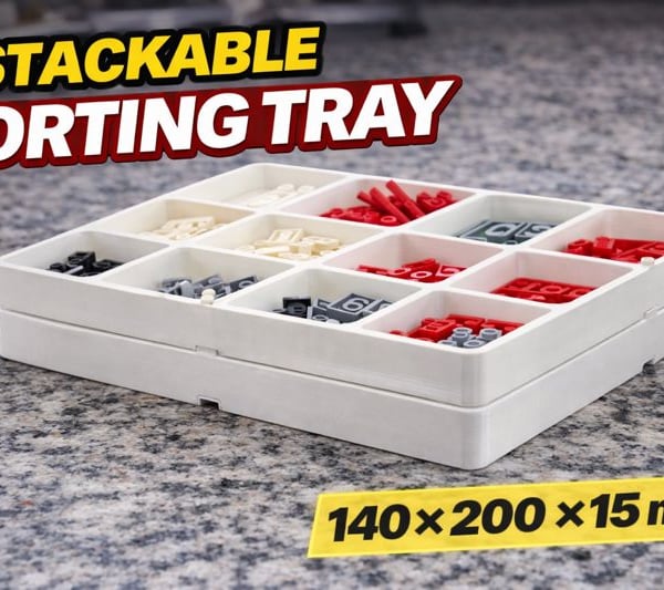 Stackable Sorting Tray - 140 - 200 - 15mm