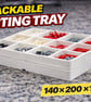 Stackable Sorting Tray - 140 - 200 - 15mm