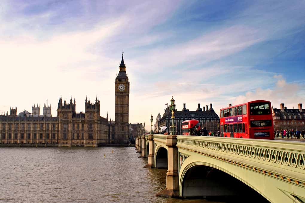 Big Ben Queen Elizabeth Tower Westminster Bridge Photograph Print