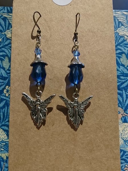 Flower fairy earrings