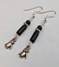Dainty penguin earrings - Image 1