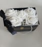 Handmade flower rose handbag 