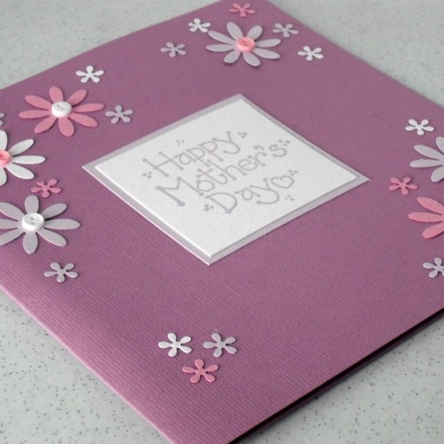 Handmade Mother's Day card