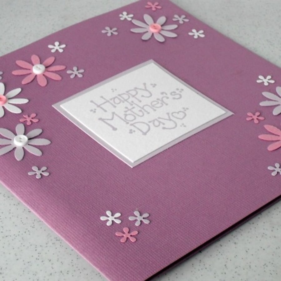 Handmade Mother's Day card - Folksy