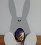 Summer Seconds - Easter Egg Holder - Grey Bunny - Image 1
