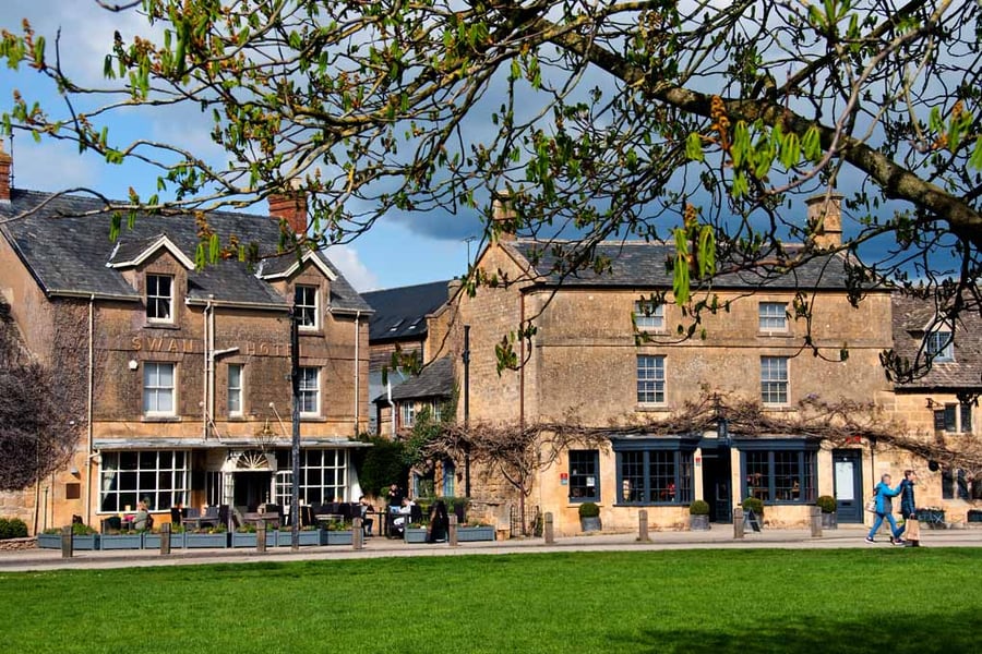 Broadway High Street Cotswolds Worcestershire UK Photograph Print