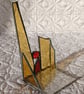Stained Glass Tealight Candle Holder Suncatcher - Image 3
