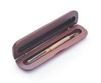 Rosewood Wooden Case for Single Pen - Rectangular