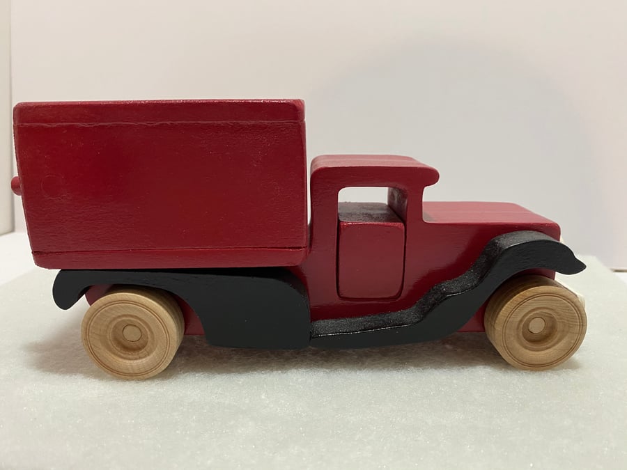 Wooden Delivery Truck