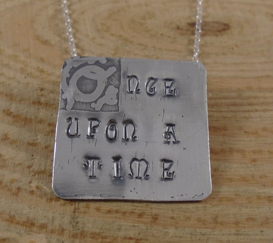 Sterling Silver Once Upon A Time Necklace