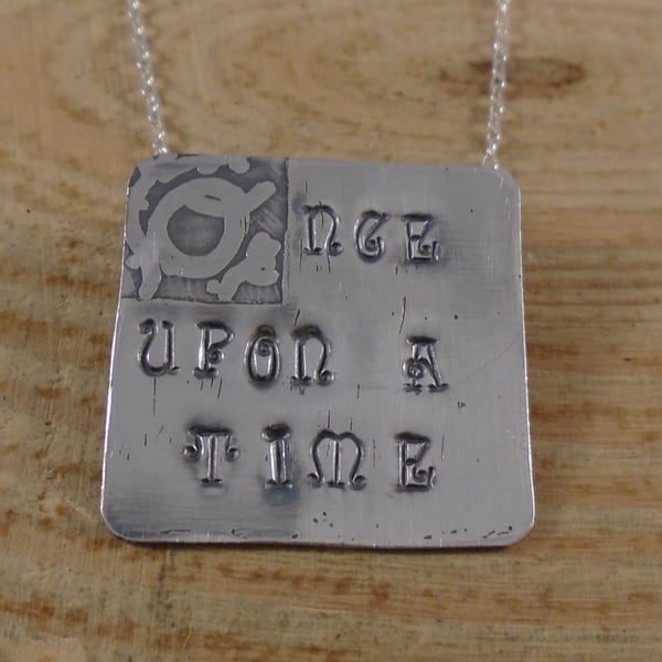 Sterling Silver Once Upon A Time Necklace