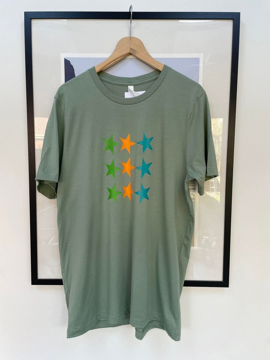 Sage Green Star T-Shirt