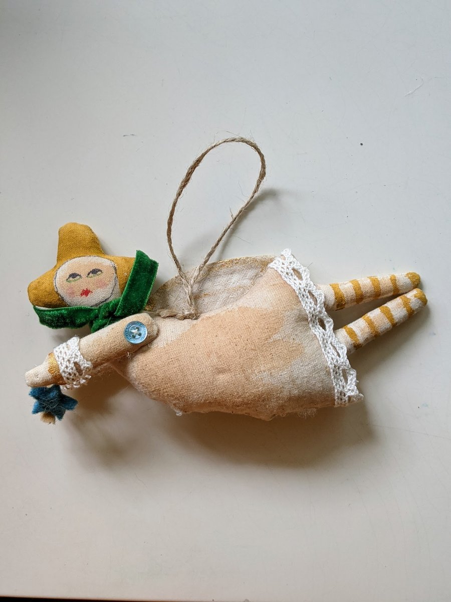 Hanmade rustic angel