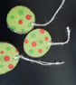 Mini woodslice christmas decoration  - Image 2